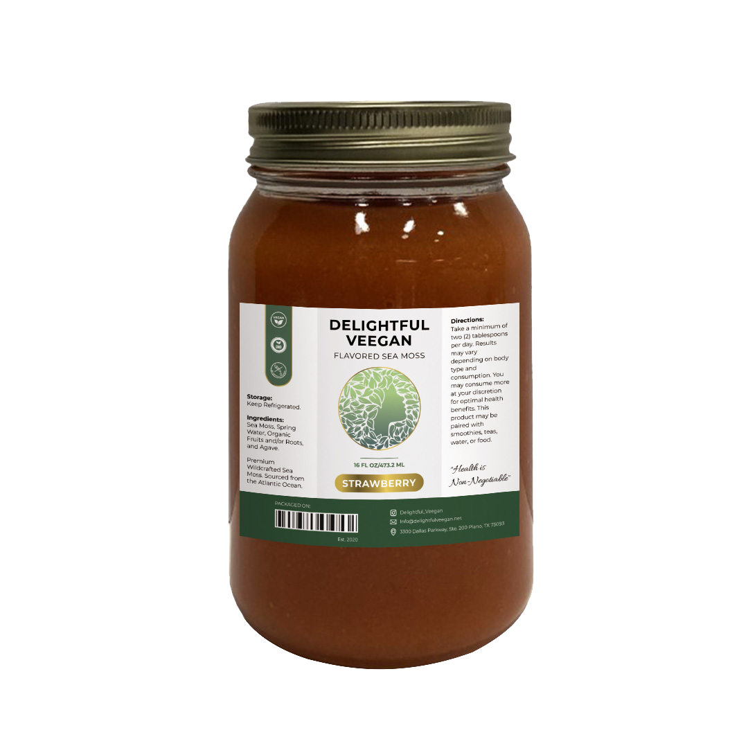 Strawberry Flavored Sea Moss